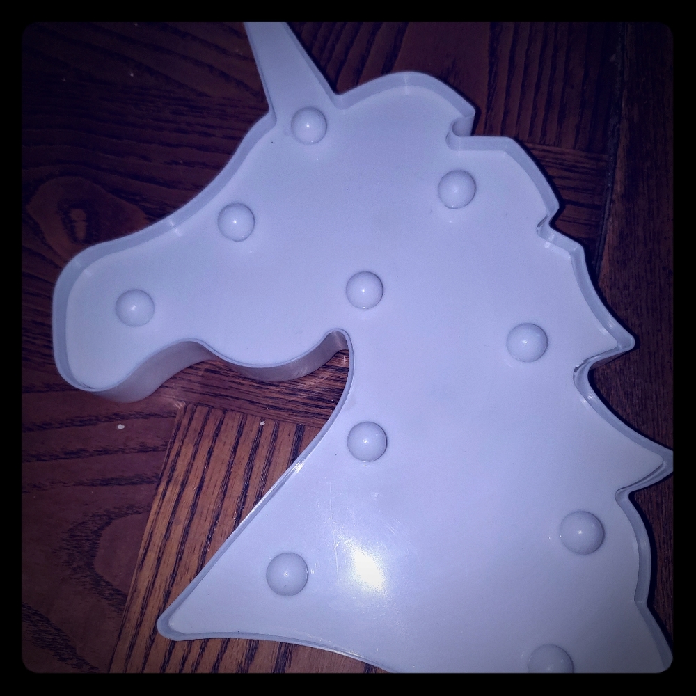Cute light up unicorn